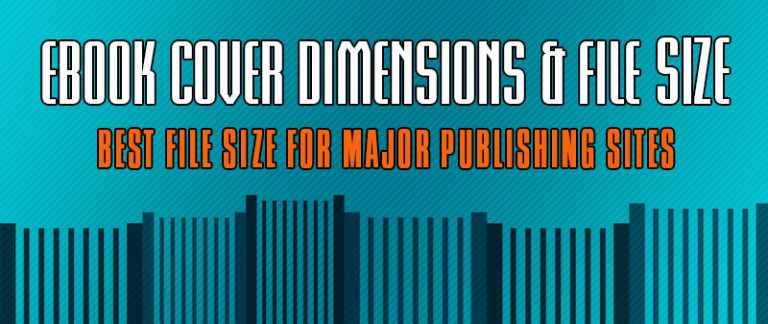 Ebook cover dimensions and file size